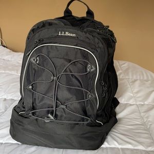L.L. Bean 42 L capacity backpack black